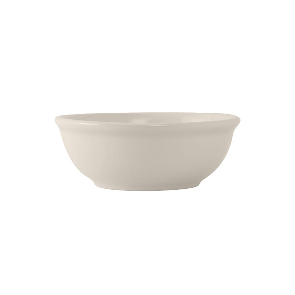 Tuxton TRE-020 22 oz Round Reno/Nevada Nappie Bowl - Ceramic, American White/Eggshell