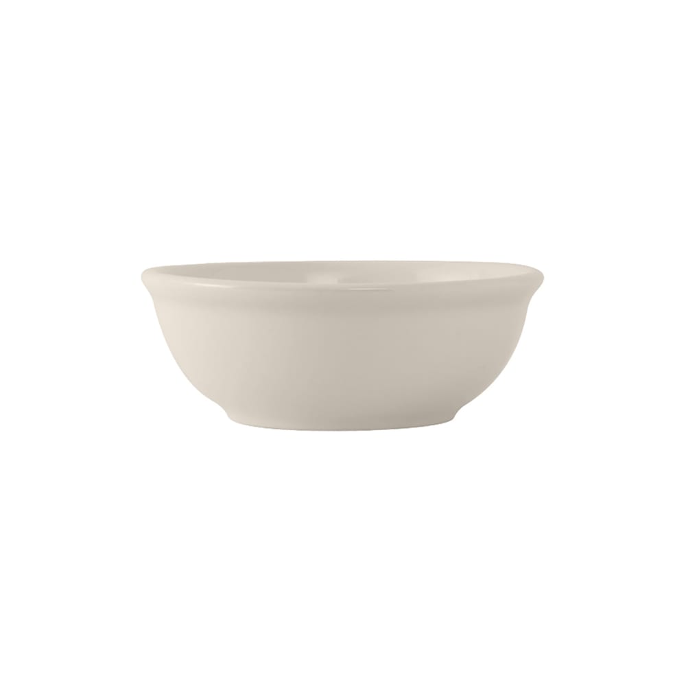 Tuxton TRE-024 10 oz Reno/Nevada Nappie Bowl - Ceramic, American White/Eggshell