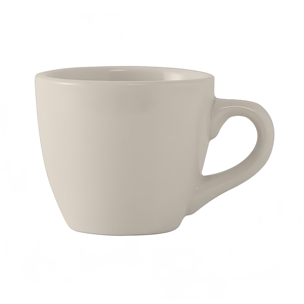 Tuxton TRE-035 3 1/2 oz Reno/Nevada Demitasse Cup - Ceramic, American White