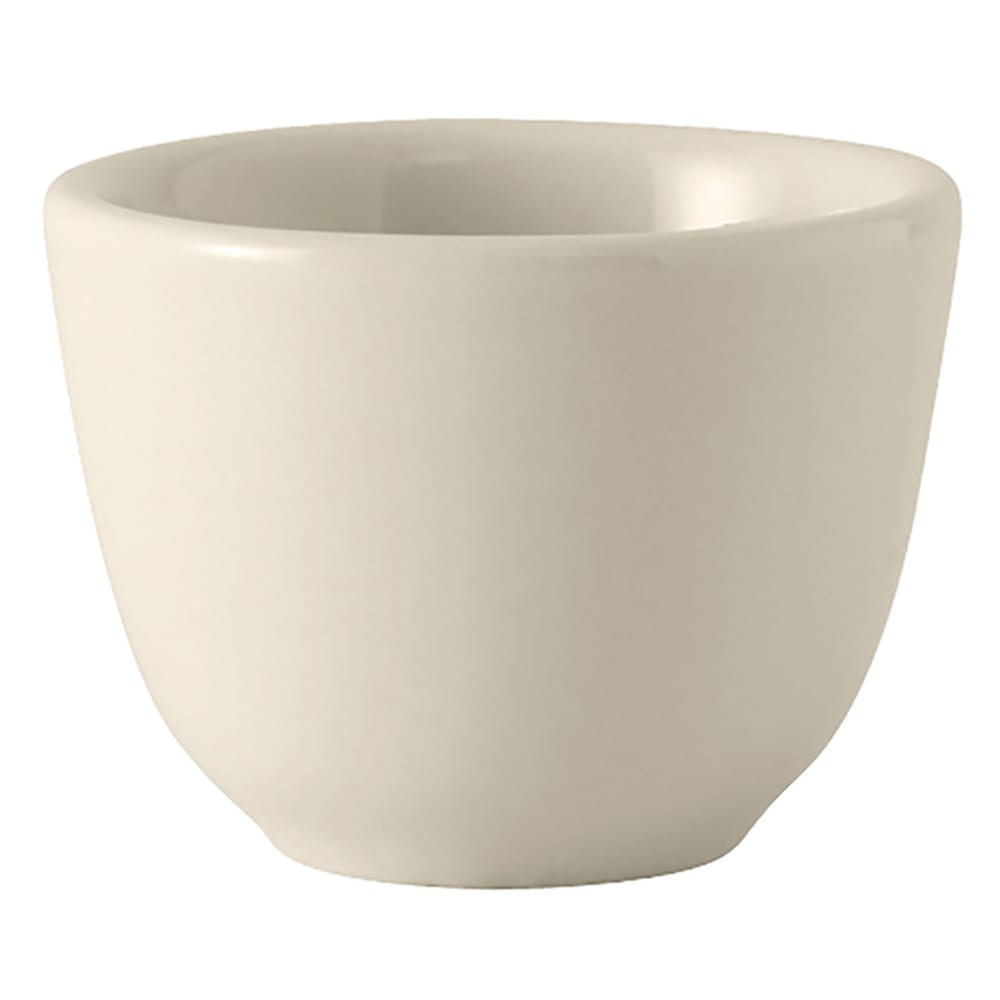 Tuxton TRE-044 3 1/2 oz DuraTux®© Chinese Tea Cup - Ceramic, American White/Eggshell