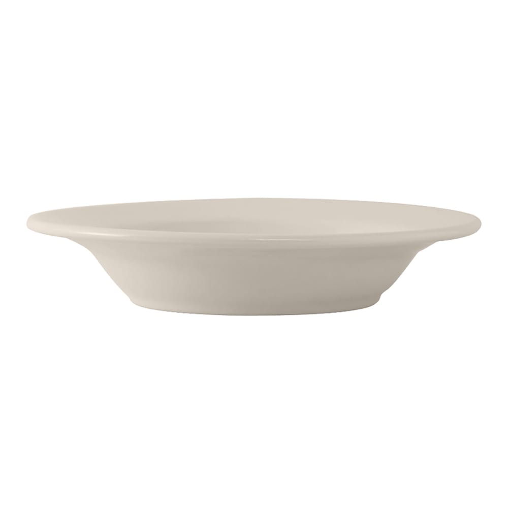 Tuxton TRE-100 13 oz Round Reno/Nevada Pasta Bowl - Ceramic, American White/Eggshell