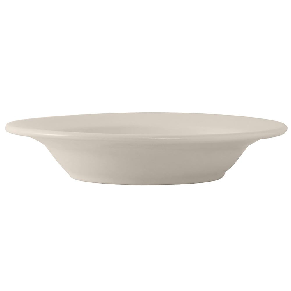 Tuxton TRE-9110 18 oz Round Reno/Nevada Pasta Bowl - Ceramic, American White/Eggshell