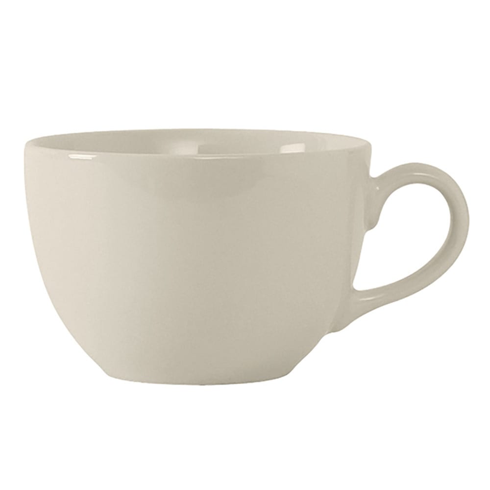 Tuxton VEF-1002 10 oz Venice Cup - Ceramic, American White