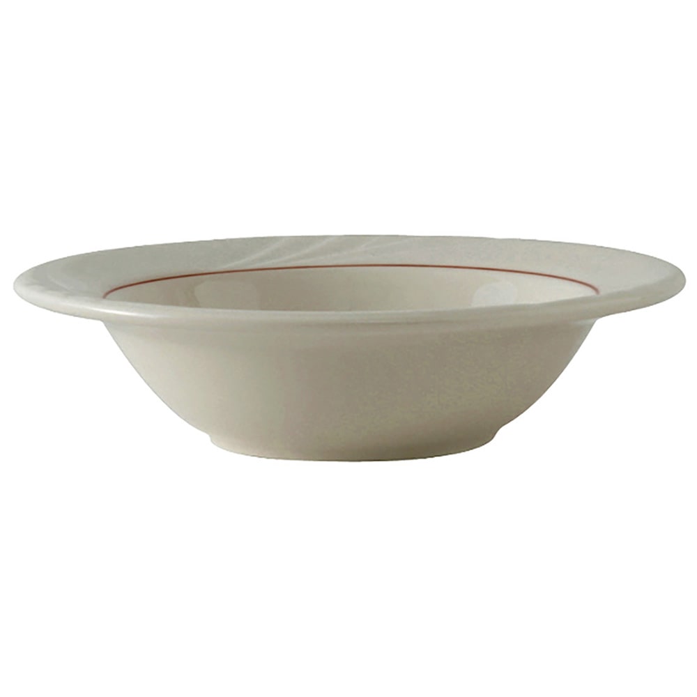 Tuxton YBD-063 6 1/2 oz Round Monterey Grapefruit Bowl - Ceramic, Eggshell