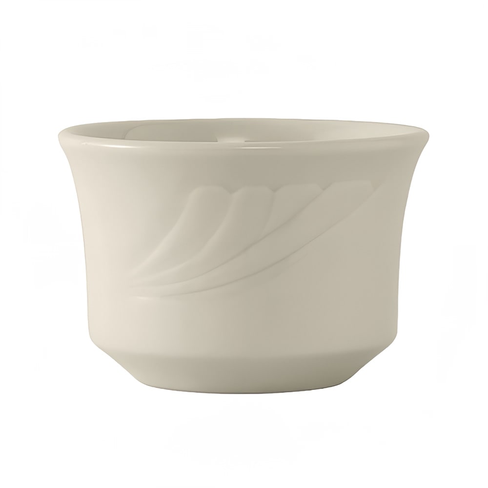 Tuxton YEB-0752 7 oz Round Monterey Bouillon Bowl - Ceramic, American White
