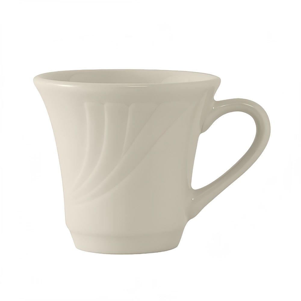 Tuxton YEF-070 6 oz Monterey Cup - Ceramic, American White