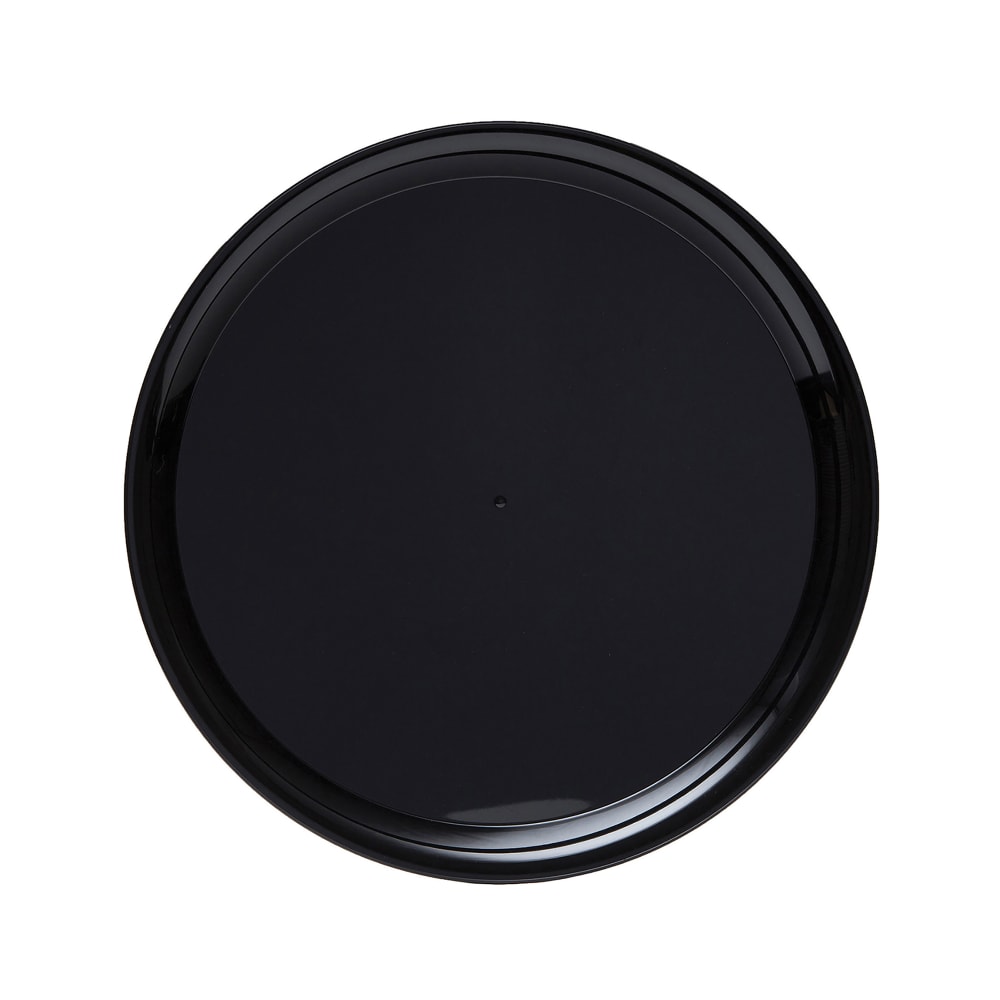 WNA A912BL25 12" Tray - Polystyrene, Black