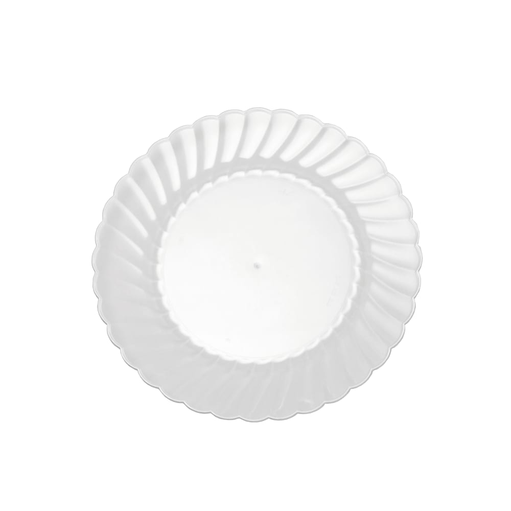 WNA CW6180 6" Disposable Plate - PET, Clear