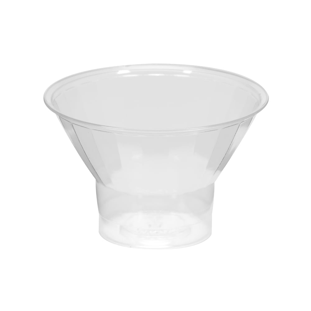 WNA 55071 6 oz Disposable Dessert Bowl - PET, Clear