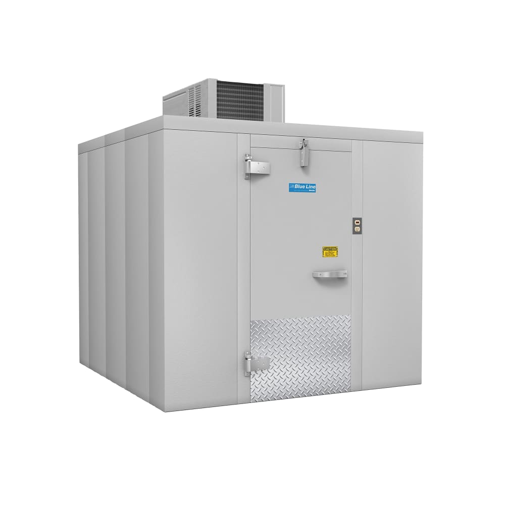 Arctic 8' x 8' Indoor Walk-In Cooler w/ Top-Mounted Compressor - No Floor (BL0808-C-SC)