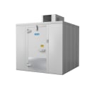 Arctic 8' x 8' Indoor Walk-In Cooler w/ Top-Mounted Compressor - No Floor (BL0808-C-SC) thumbnail 2