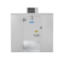 Arctic 8' x 8' Indoor Walk-In Cooler w/ Top-Mounted Compressor - No Floor (BL0808-C-SC) thumbnail 3
