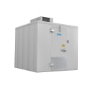 Arctic 8' x 8' Indoor Walk-In Cooler w/ Top-Mounted Compressor - No Floor (BL0808-C-SC) thumbnail 4