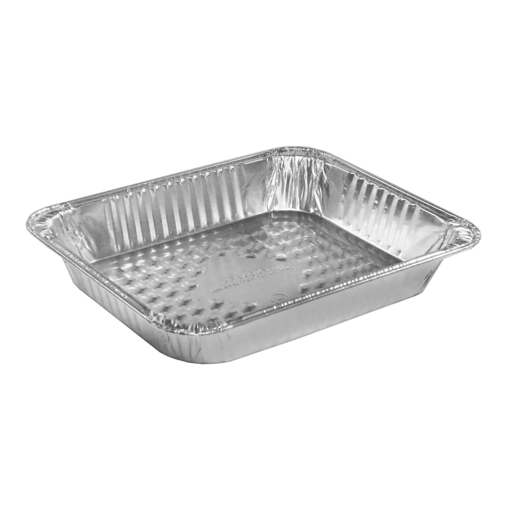 Handi-Foil Half Size Steam Pan - 12 3/4" x 10 3/8", Aluminum Foil (4025-40-100)