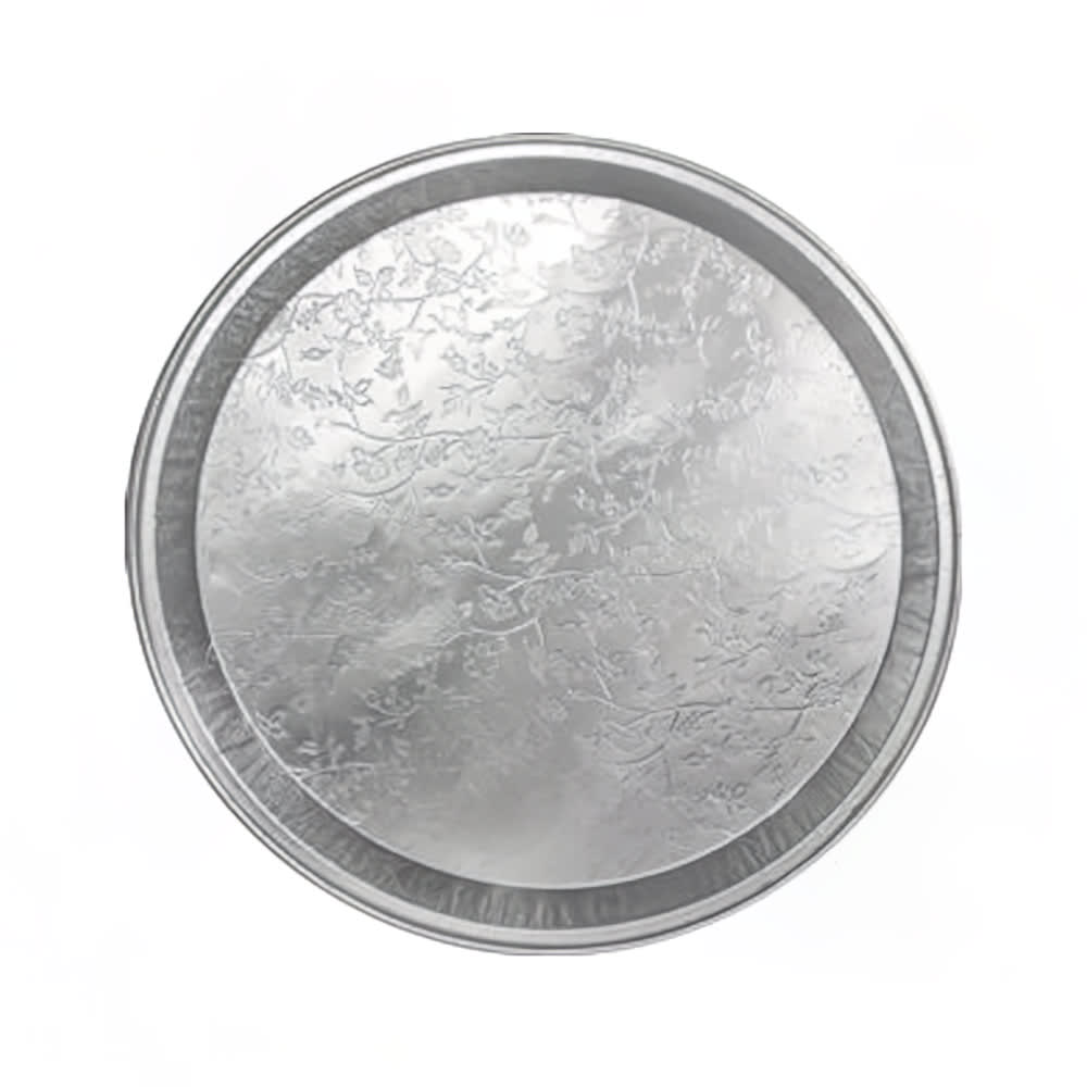 Handi-Foil 16" Round Serving Tray - Aluminum, Silver (2013-100-25)