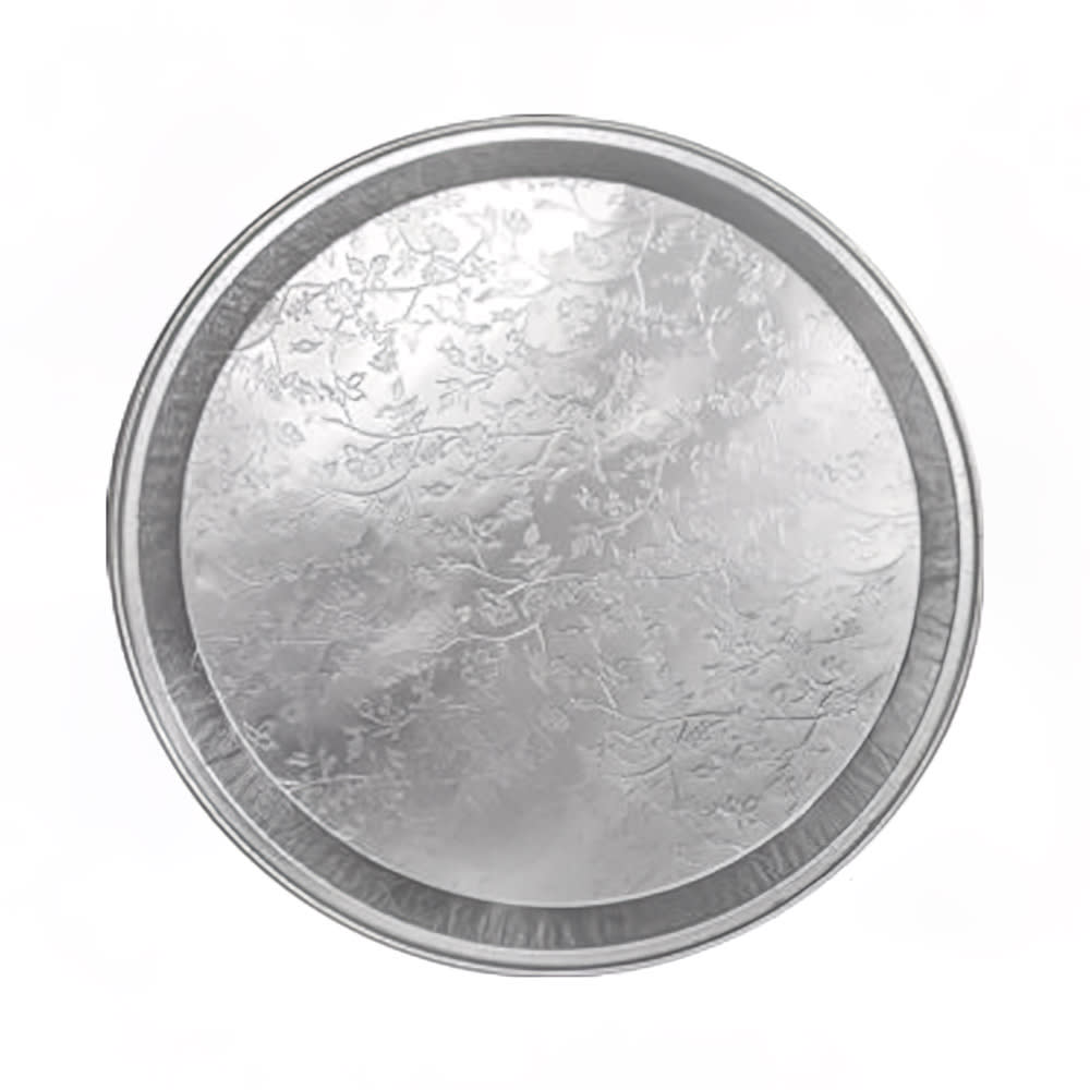 Handi-Foil 12" Round Serving Tray - Aluminum, Silver (4013-80-25)