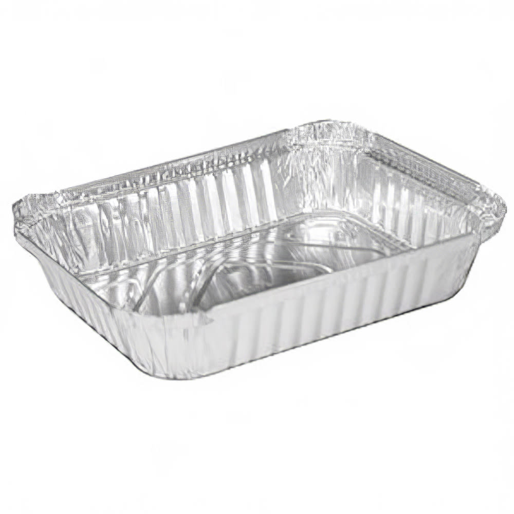 Handi-Foil Oblong Pan - 8 1/2" x 6 3/8", Aluminum Foil (4045-30-500)
