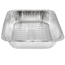 Handi-Foil Half Size Steam Pan - 12 3/4" x 10 3/8", Aluminum Foil (321-00-100) thumbnail 4