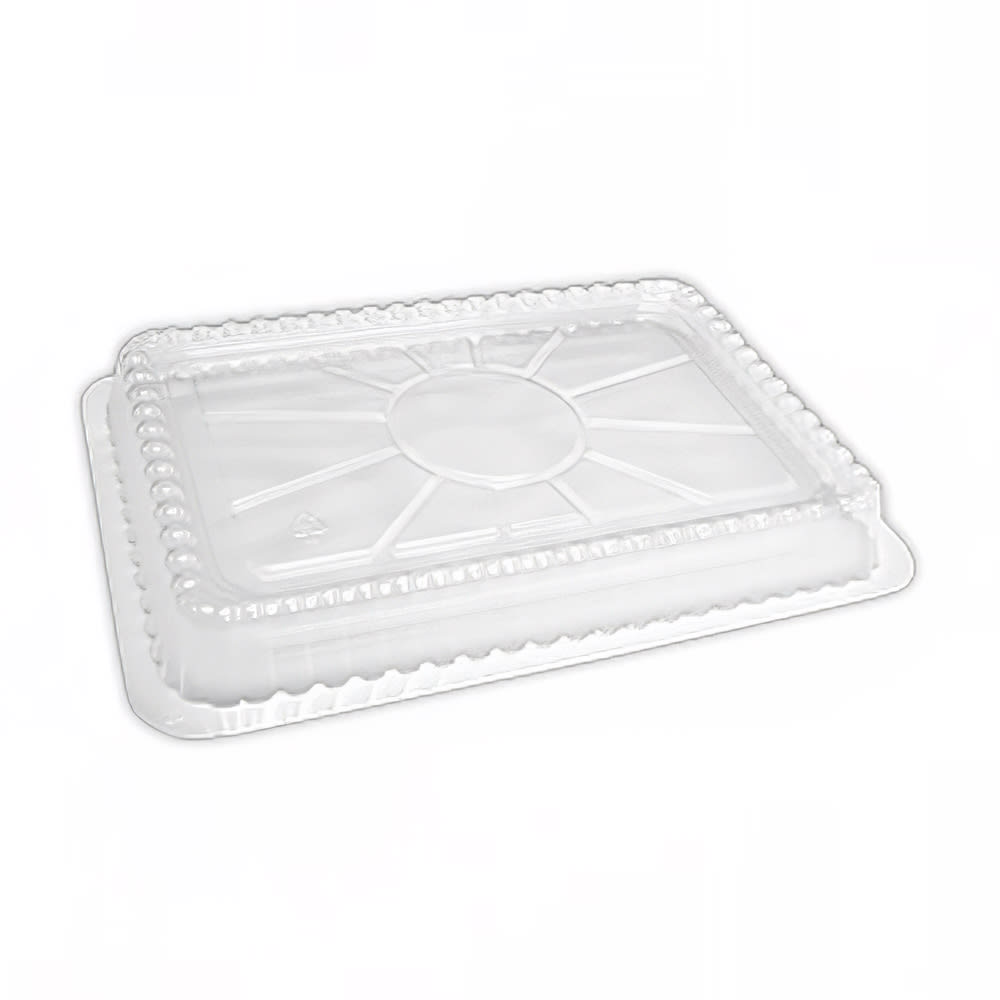 Handi-Foil Dome Lid for Oblong Pan - Plastic, Clear (4040DL-250)