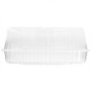 Handi-Foil Handi-Lock Hinged Lid Food Container - 6"L x 6"W, Plastic, Clear (6061D-500) thumbnail 2