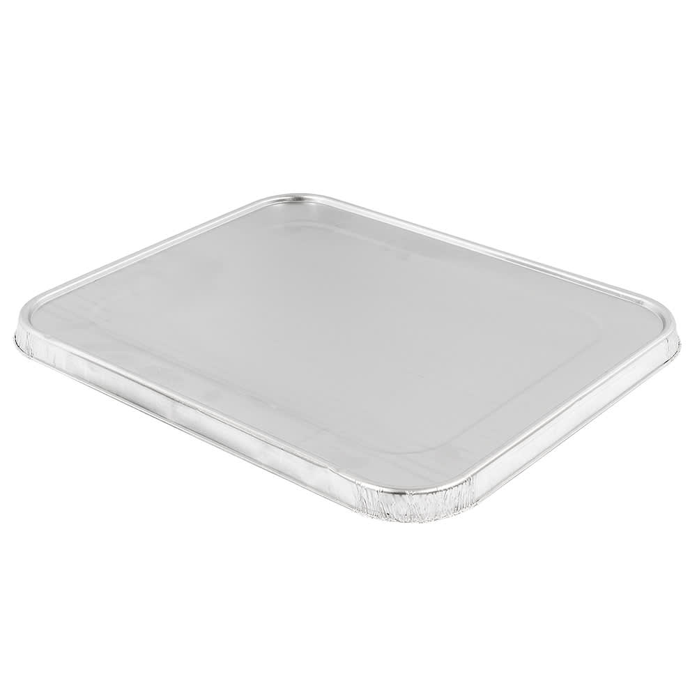 Handi-Foil Half Size Steam Pan Lid - Aluminum Foil (2049-00-100FC)