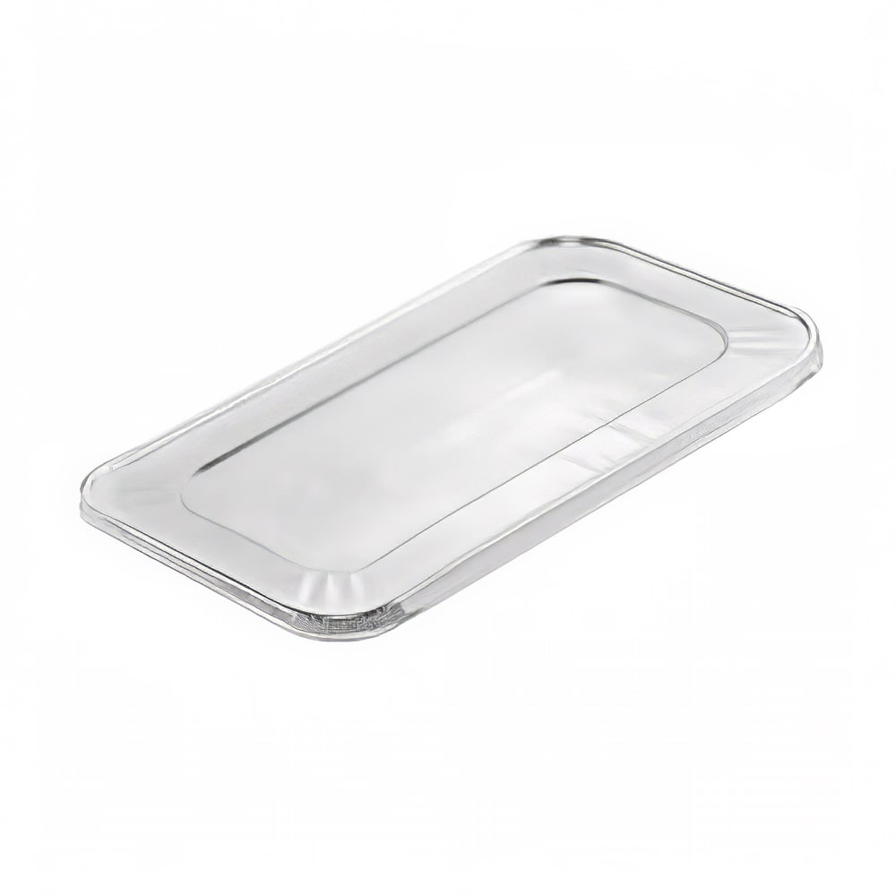 Handi-Foil Third Size Steam Pan Lid - Aluminum Foil (4030-25-200FC)