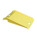 Eagle Manufacturing Curb Ramp w/ 1,000 lb Capacity - 27"L x 27"W x 4"H, Polyethylene, Yellow (1794) thumbnail 2