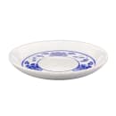 Thunder Group 102.8TB 2 oz Melamine Sauce Dish, White/Blue thumbnail 2