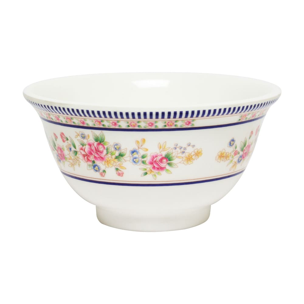 Thunder Group 3008AR 6 oz Round Melamine Rice Bowl, Rose