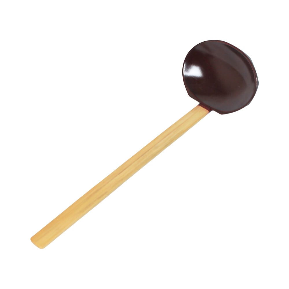 Thunder Group 30-27 11" Soup Serving Spoon, Bamboo