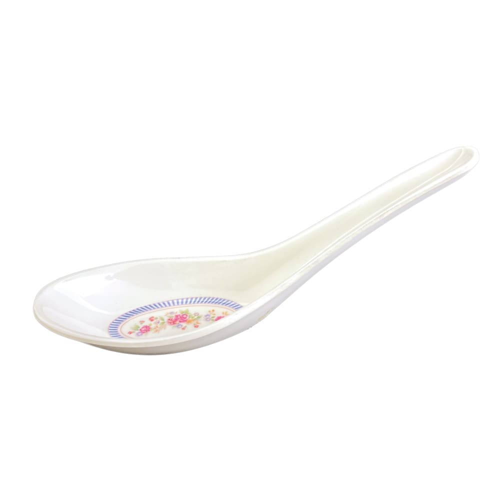 Thunder Group 7003AR 3/4 oz Won Ton Soup Spoon, Melamine
