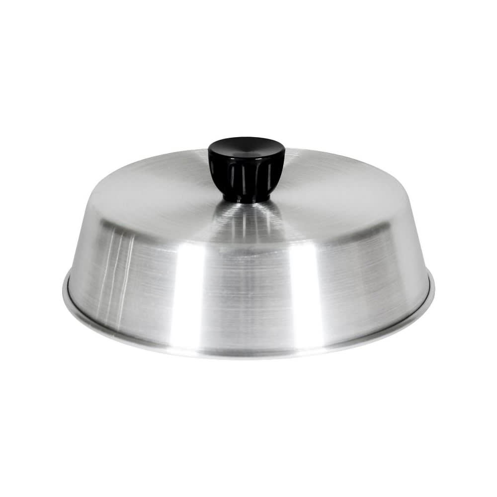 Thunder Group ALBC007 7" Grill Basting Cover w/ Bakelite Knob Handle, Aluminum