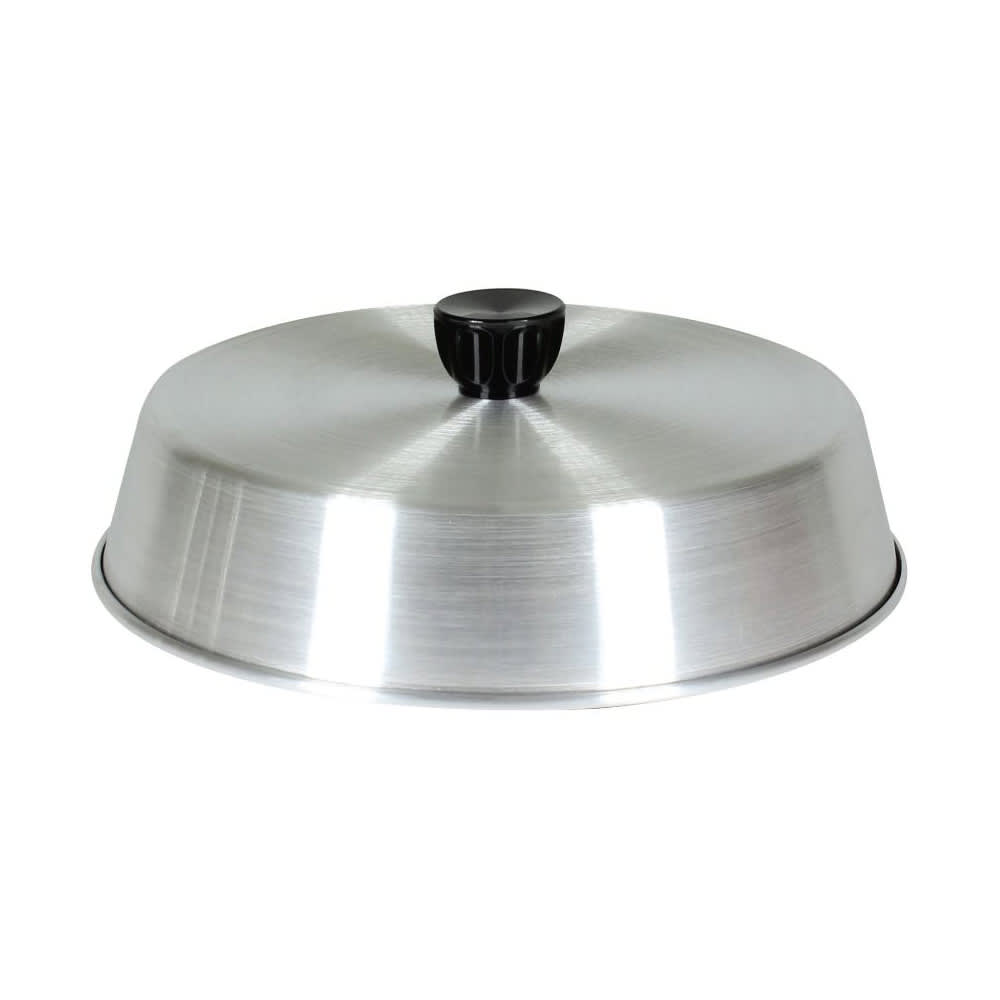 Thunder Group ALBC009 9" Grill Basting Cover w/ Bakelite Knob Handle, Aluminum