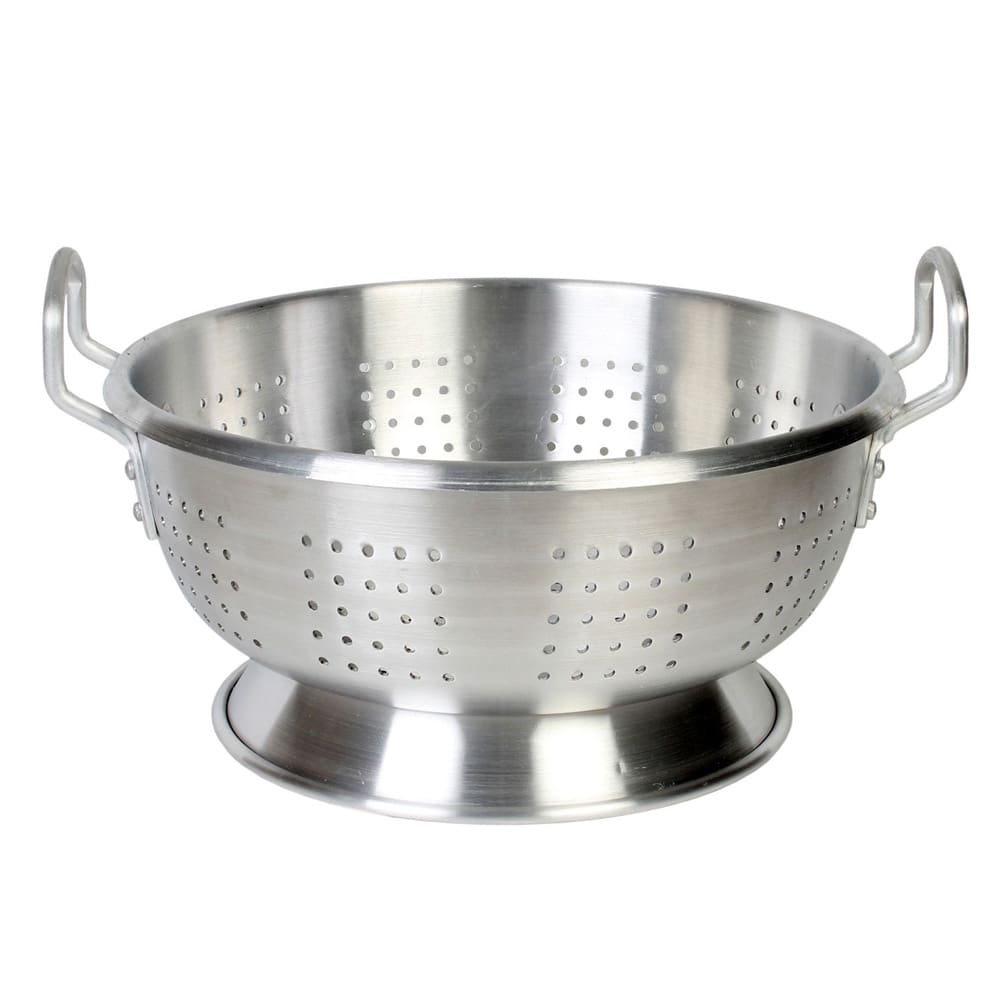 Thunder Group ALHDCO102 16 qt Colander w/ Handles, Aluminum