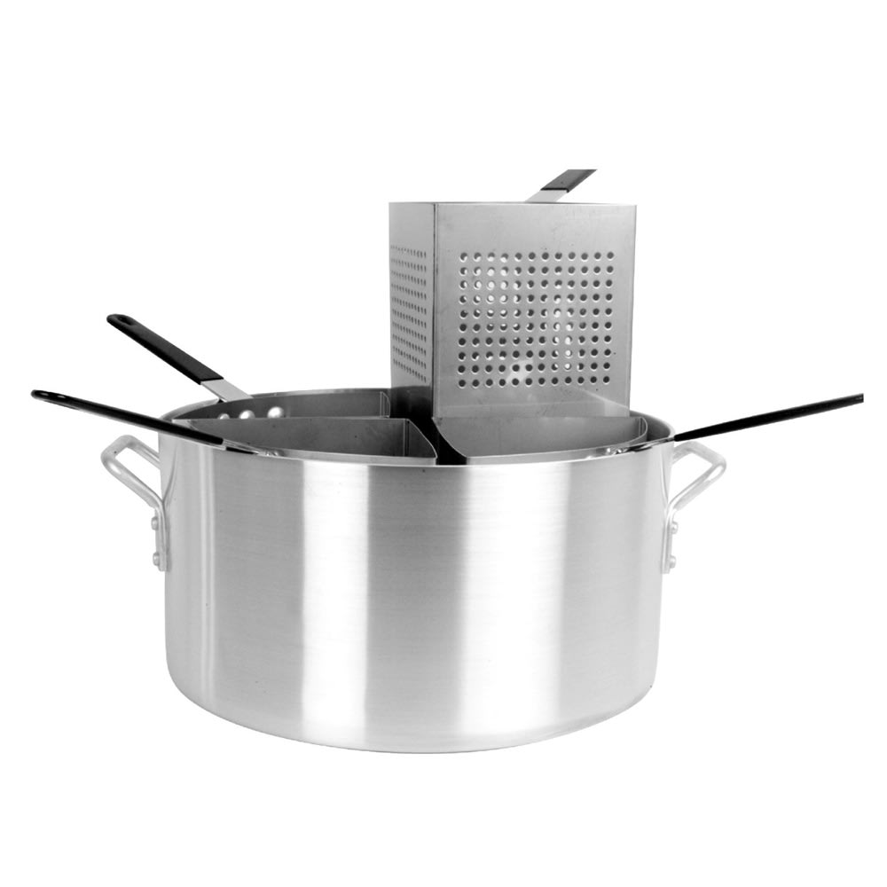 Thunder Group ALSKPC005 5 Piece 20 qt Pasta Cooker - Aluminum