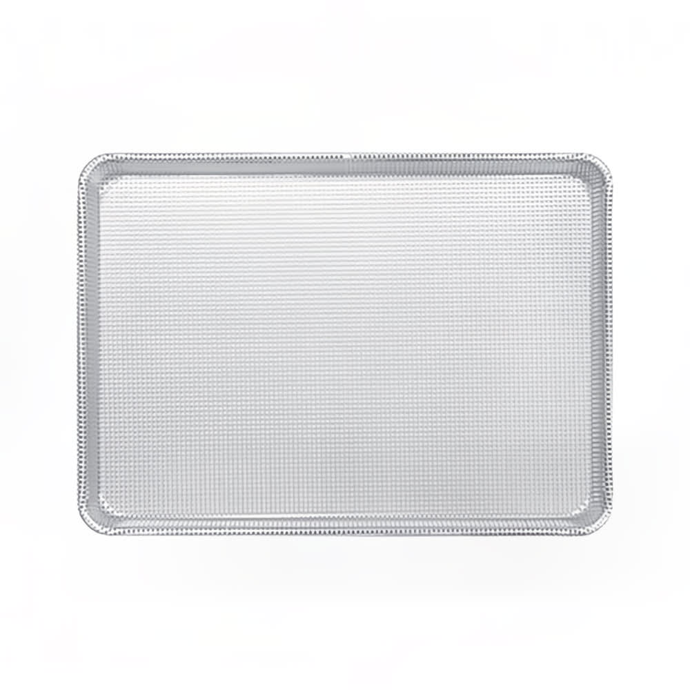 Thunder Group ALSP1826PG 1/1 Full Size Bun / Sheet Pan - 26" x 18", 16 gauge Aluminum, Perforated, Glazed