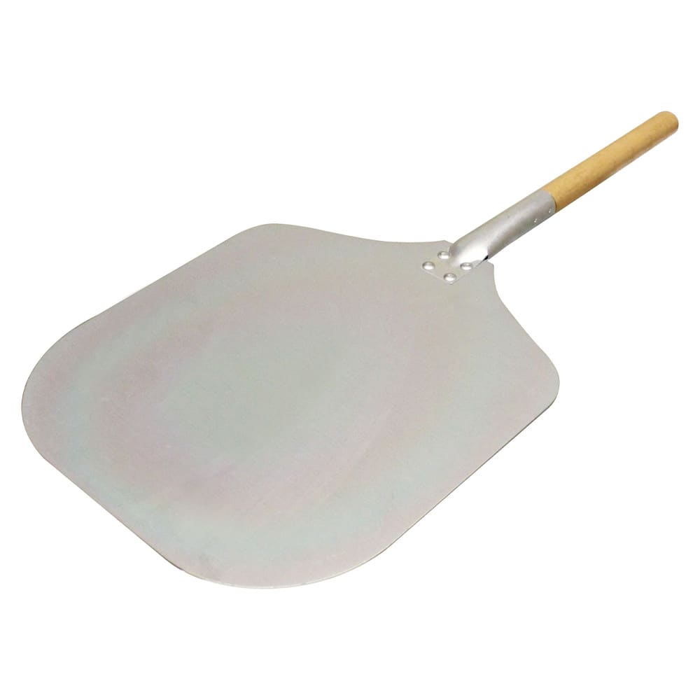 Thunder Group ALWDPP2512 25" Pizza Peel w/ 14" x 12" Aluminum Blade, Wood Handle