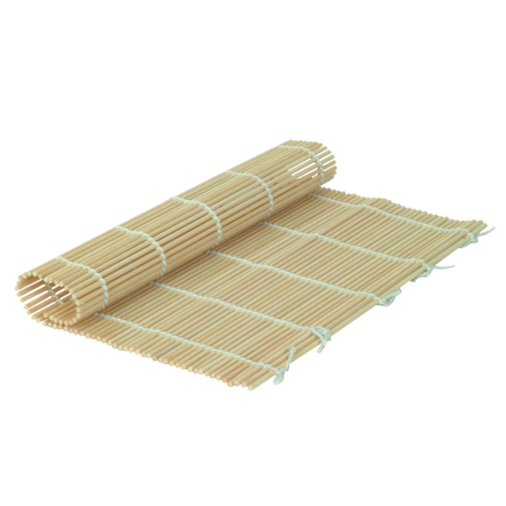 Thunder Group BASR195JP 9 1/2" Round Sushi Roller, Bamboo