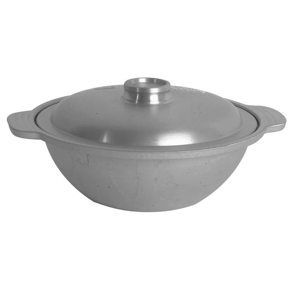 Thunder Group CETW004 9" Aluminum Wok w/ Lid