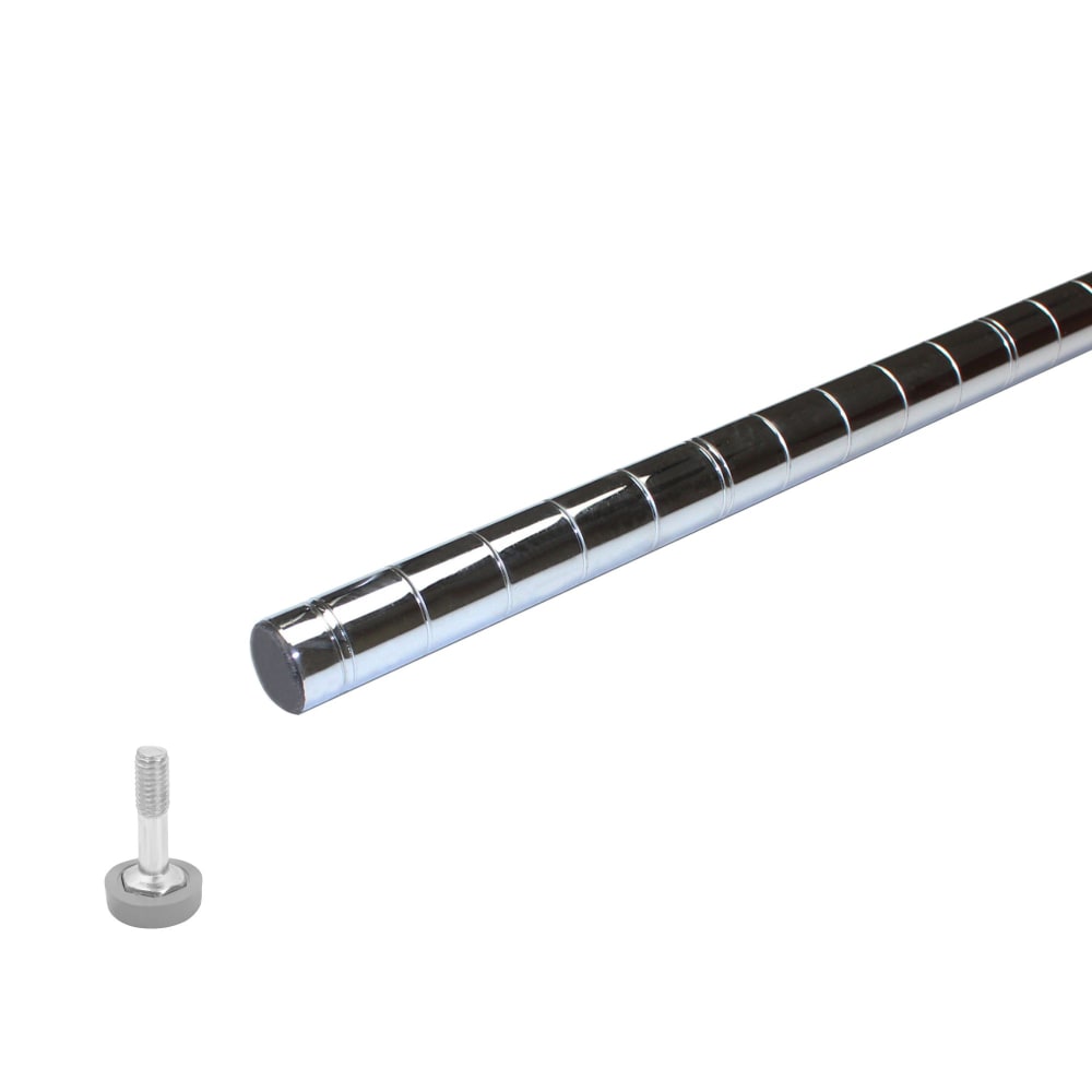 Thunder Group CMPC063 63" Stationary Chrome Post