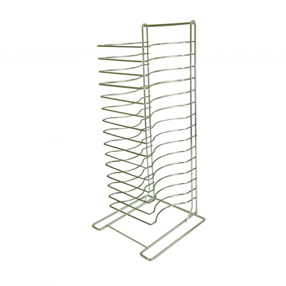 Thunder Group CRPT1015 Pizza Pan Rack w/ 15 Shelf Capacity, Chrome