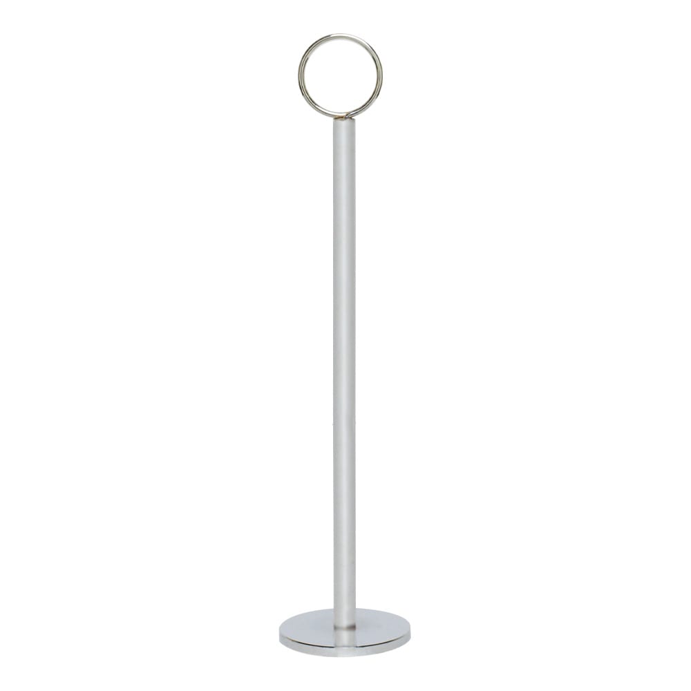 Thunder Group CRTCH014 14 1/2" Table Card Holder, Chrome Plated