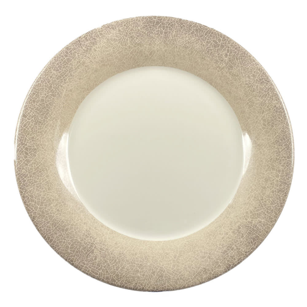 Thunder Group DM012J 11 3/4" Round Melamine Dinner Plate, Beige
