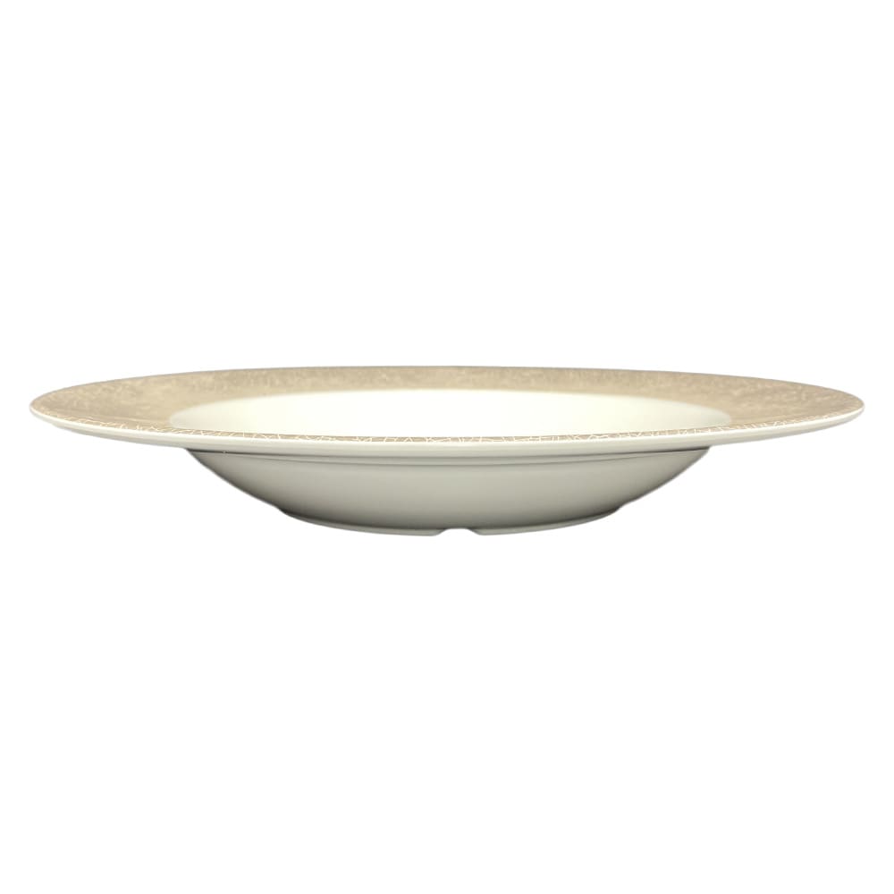 Thunder Group DM5811J 16 oz Round Melamine Pasta Bowl, Beige