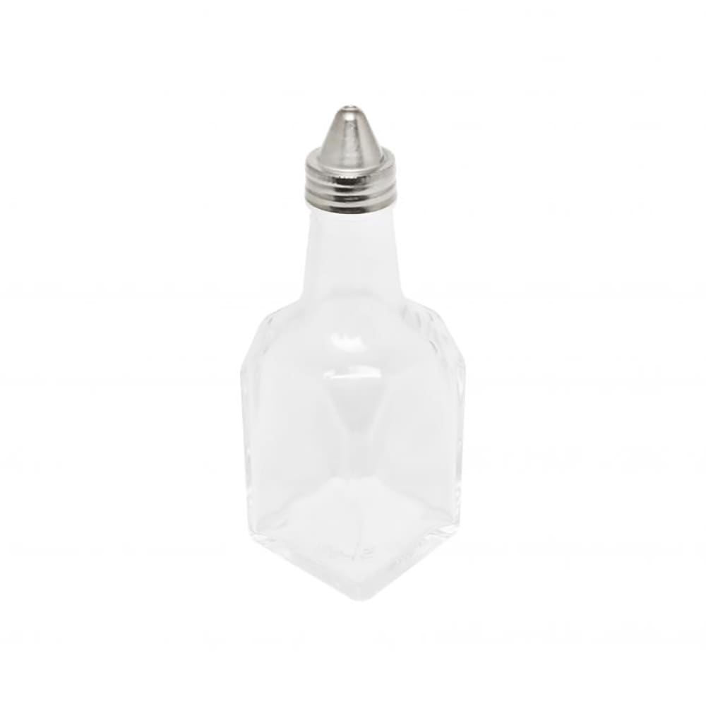 Thunder Group GLTWOC006 6 oz Cruet w/ Pourer Lid - Clear