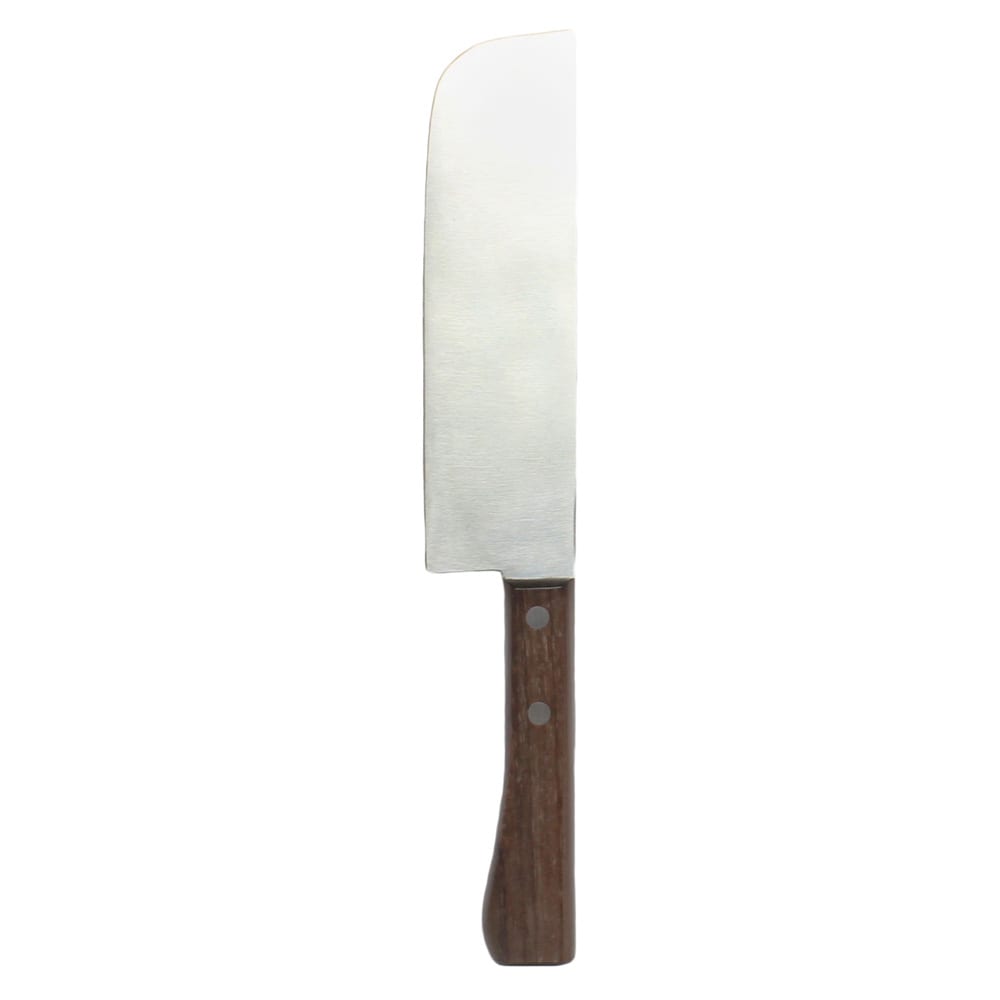 Thunder Group JAS013003 11 1/2" Japanese Vegetable Knife w/ Wood Handle, Stainless Steel