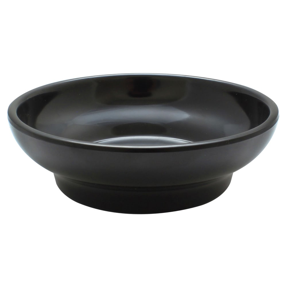 Thunder Group ML351BL1 4 1/2 oz Melamine Salsa Bowl, Black