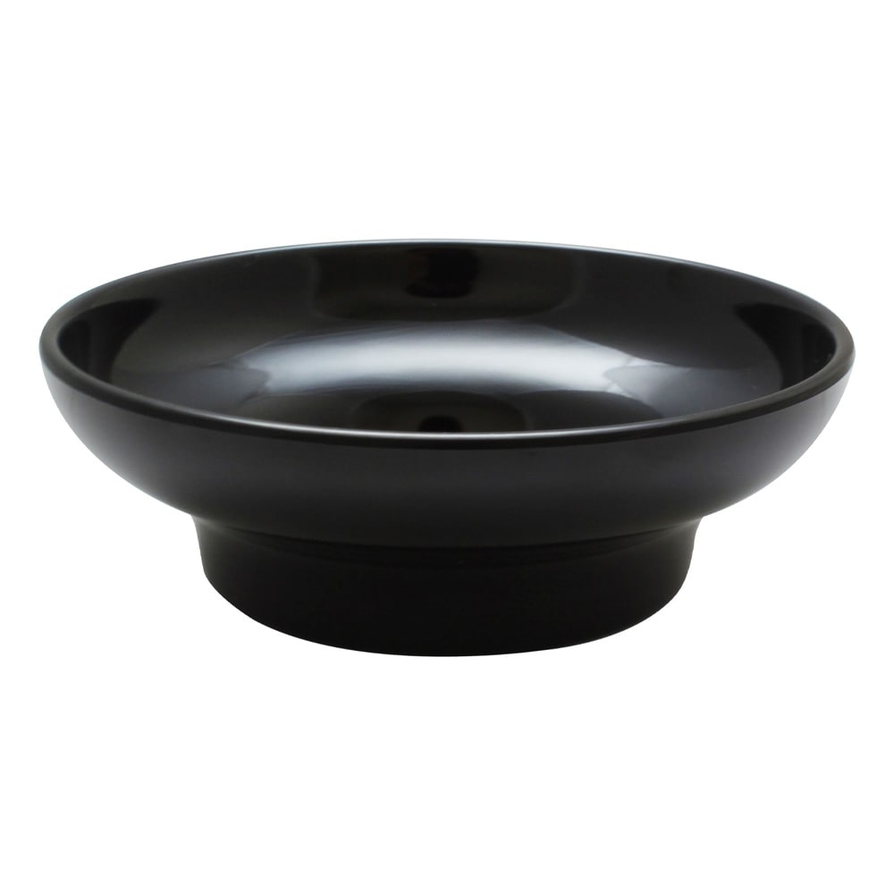 Thunder Group ML352BL1 8 oz Melamine Salsa Bowl, Black