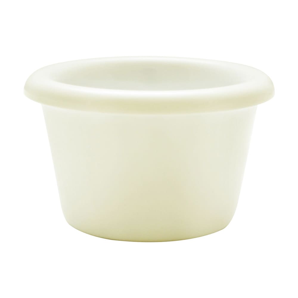 Thunder Group ML534B1 1 1/2 oz Smooth Melamine Ramekin, Bone