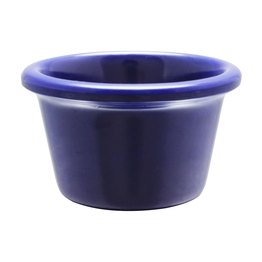 Thunder Group ML535CB1 1 3/4 oz Smooth Melamine Ramekin, Cobalt Blue